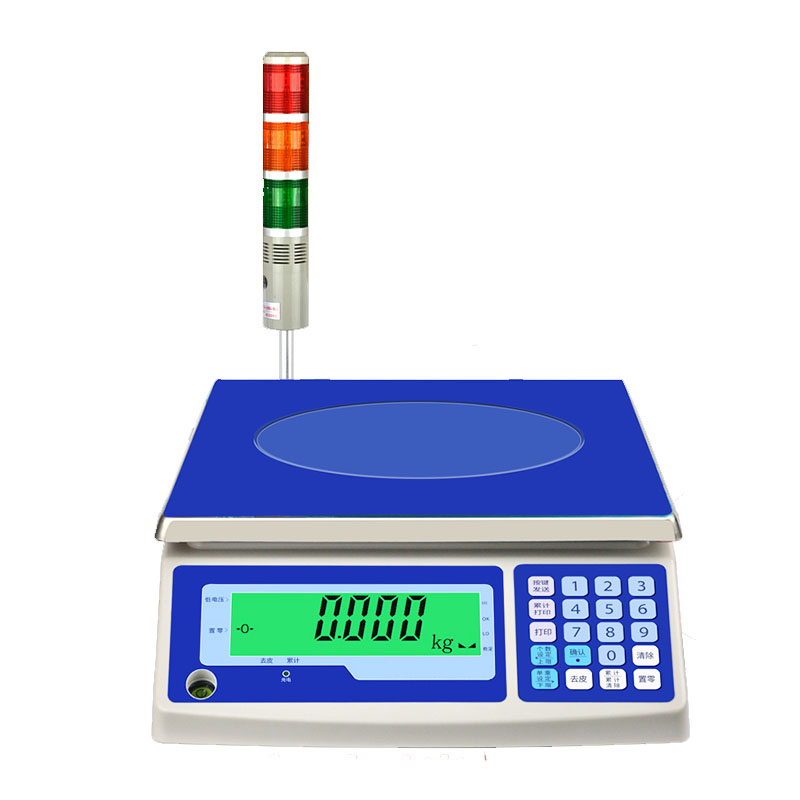 大屏报警灯计重秤