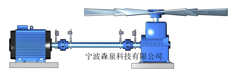 钢铁厂冷却塔长轴对中方法