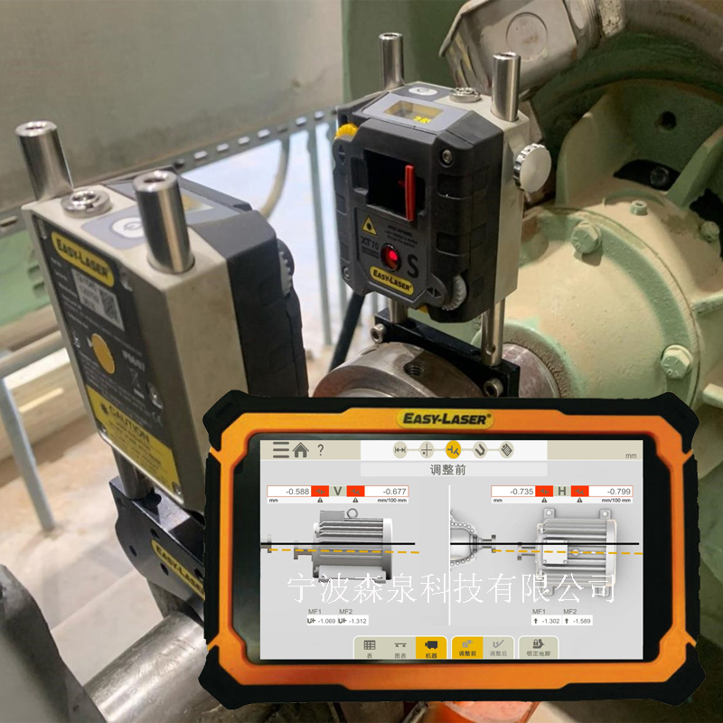 激光对中系统方案