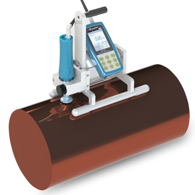 锂电池极片轧辊镀铬硬度测试