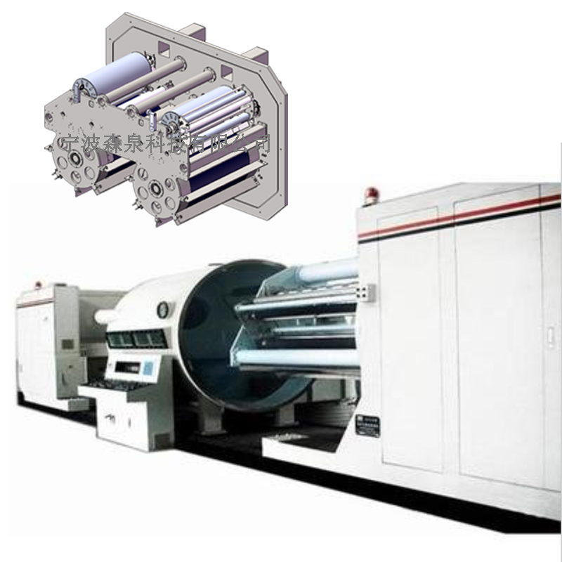 真空卷绕镀膜机平行度测量系统交机