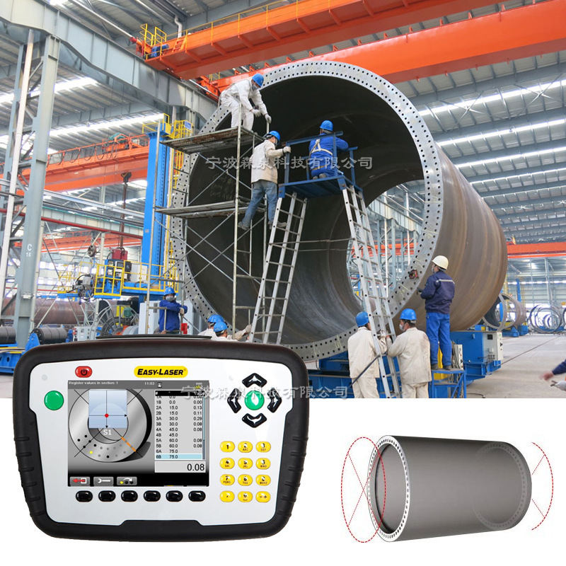 法兰或平板机座的表面平整度检测