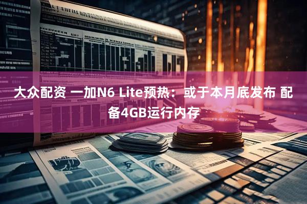 大众配资 一加N6 Lite预热：或于本月底发布 配备4GB运行内存